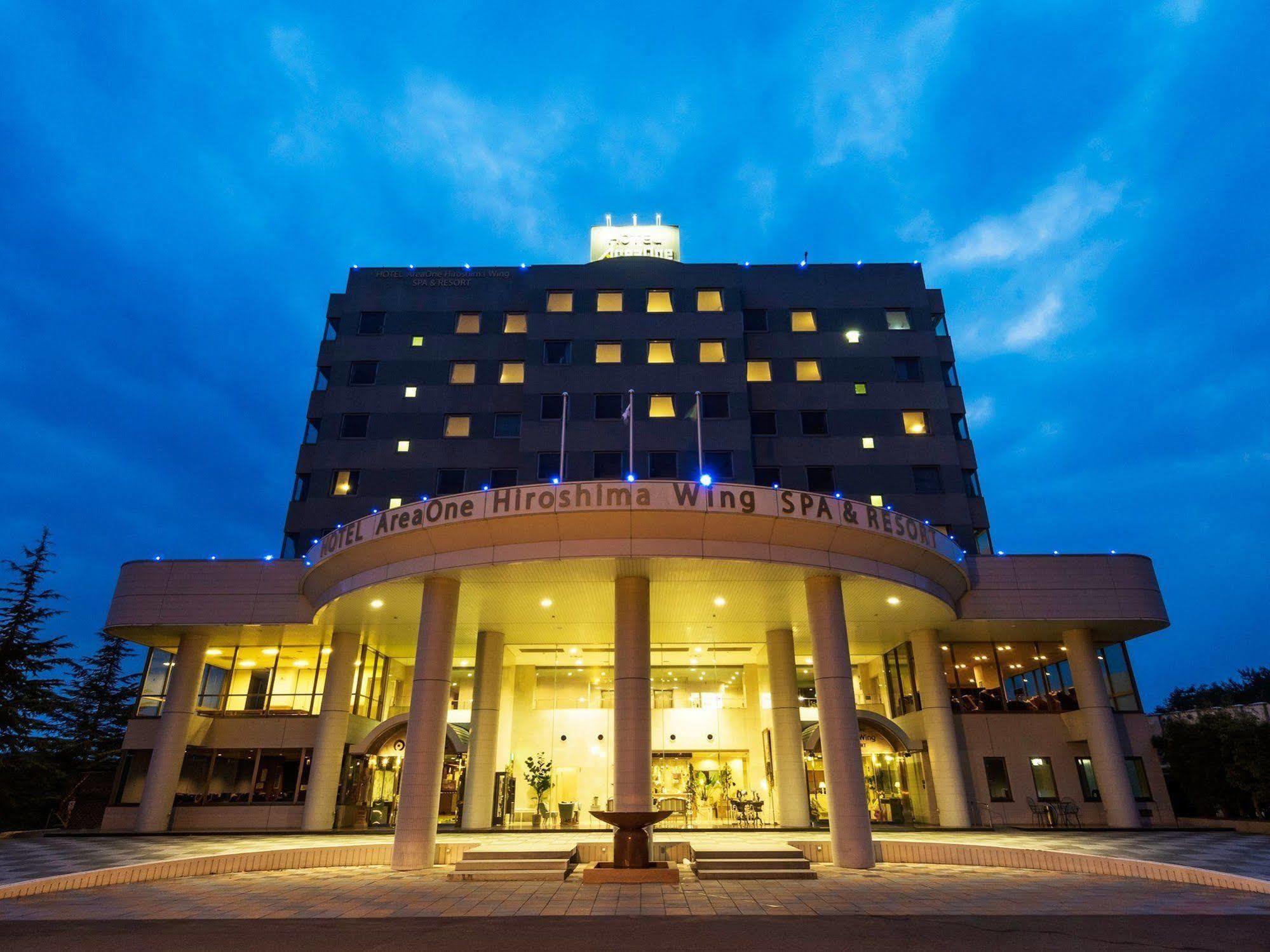 Hotel Areaone Hiroshima Wing Higashihiroshima Ngoại thất bức ảnh